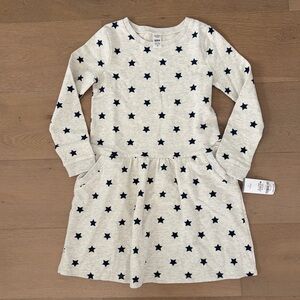 NEW Carters sweatshirt dress
